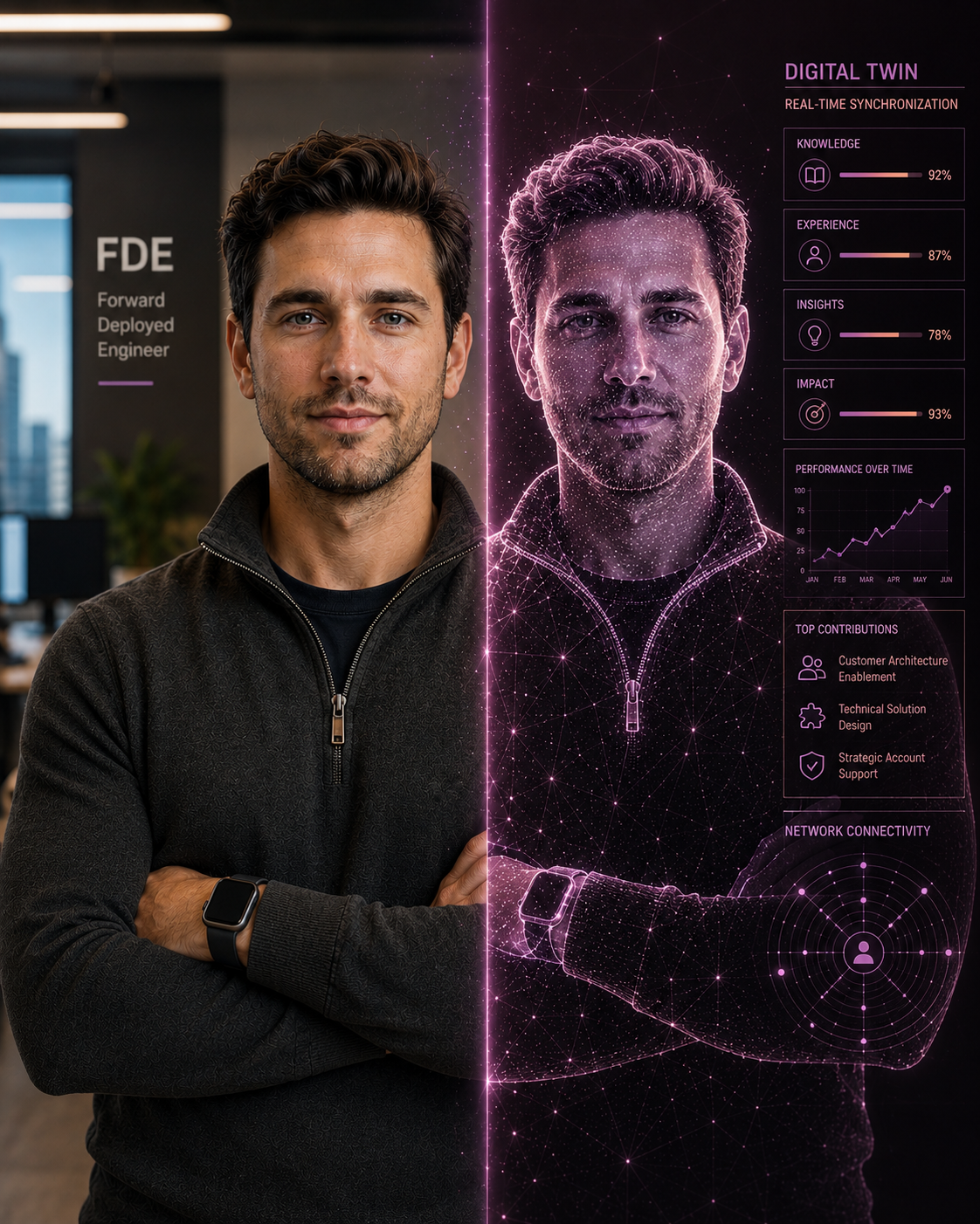 Modern financial services workspace
